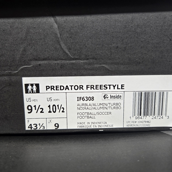 New adidas Predator 24 Freestyle Men's Soccer Shoes Size 9.5 - Picture 8 of 9